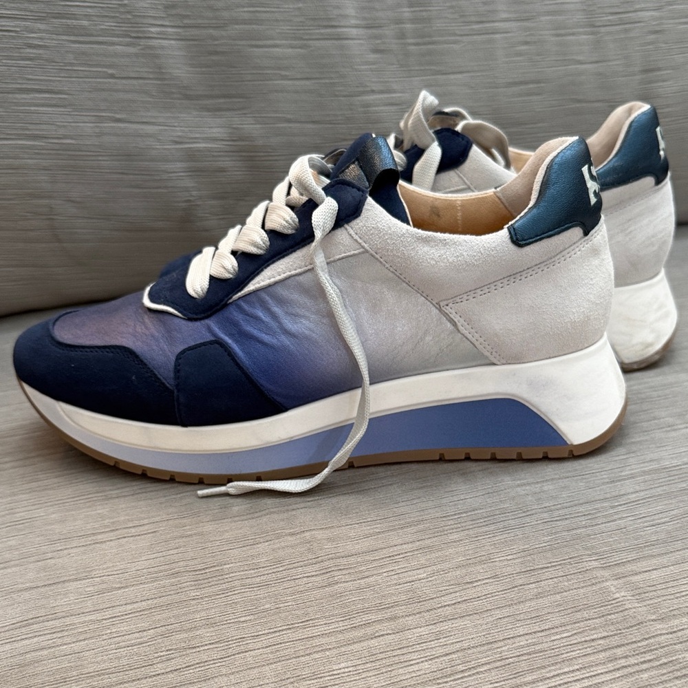 Navy ombré sneakers - SW brand - Picture 3 of 5